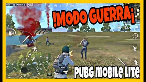 Modo Guerra En Pubg Lite Mobile Gameplay En Espa Ol Android Youtube