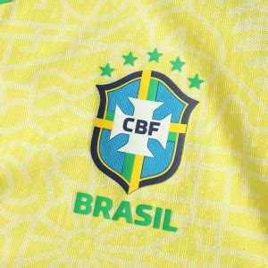 Camisa Home Seleção Brasileira 24 25 Versão Player Shark Outlet