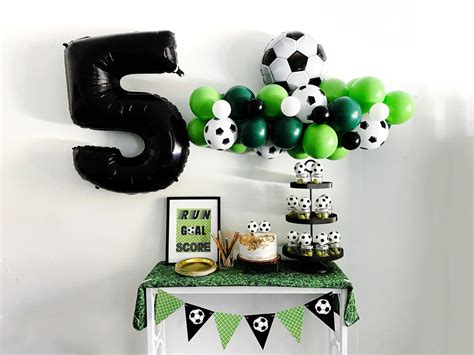 Soccer Party 5th Birthday 6th Birthday 7th Birthday Soccer Bir Swanky Party Box