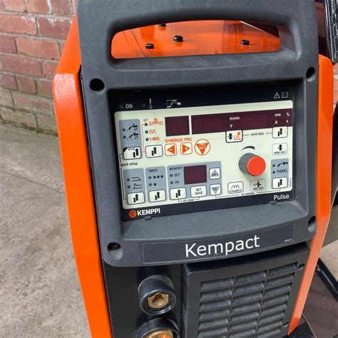 Kemppi Kempact Pulse Mig Welder Phase On Wheeled Trolley Ebay