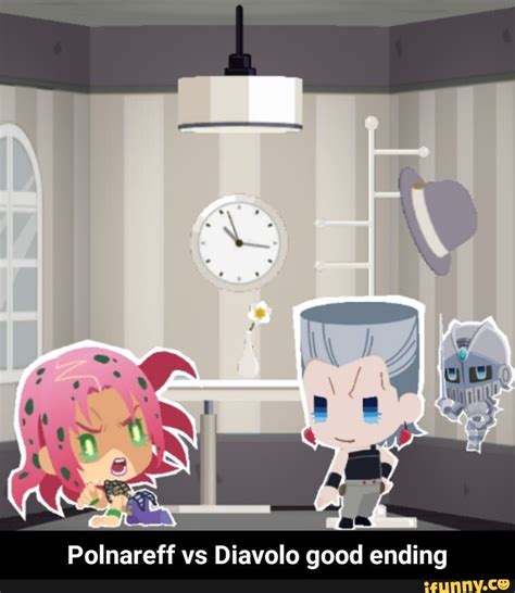 Polnareff vs Diavolo good ending - Polnareff vs Diavolo good ending - iFunny