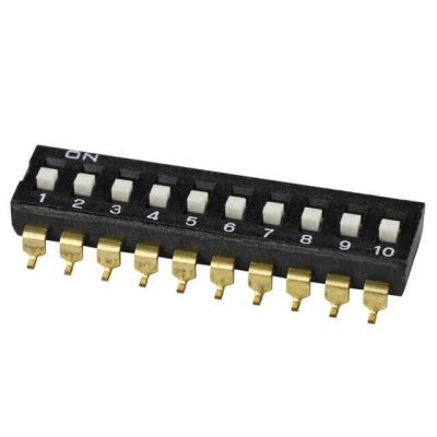 DS04 254 2 10BK SMT CUI Switch Anahtar E Komponent