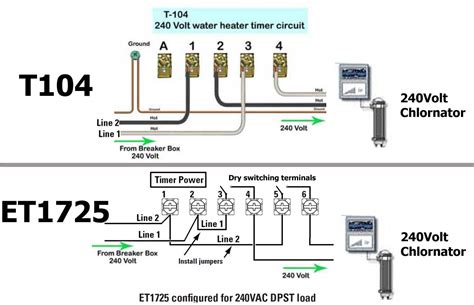 Solved How To Wire A Intermatic Timer T104 240 V To A Fixya