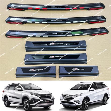 Jual Paket Sillplate Samping Belakang Mobil All New Rush Terios 2018