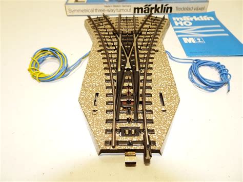 Märklin M Gleis Symmetrische Dreiwegweiche HO 5214 G4 Kaufen auf