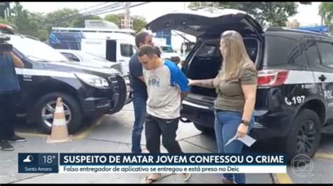 V Deo Falso Entregador De Aplicativo Suspeito De Matar Jovem Se