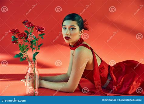 Spring Fashion Concept Young And Elegant Stock Photo Image Of