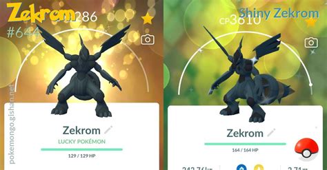 Shiny Zekrom - Pokemon Go