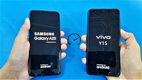 Vivo Y15 Vs Samsung Galaxy A20 Speed Test YouTube