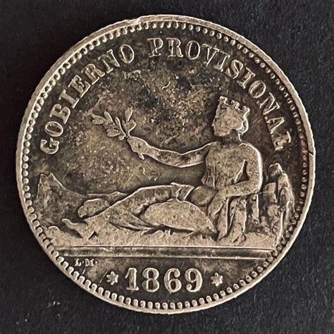 Spain Gobierno Provisional 1 Peseta 1869 SNM Catawiki