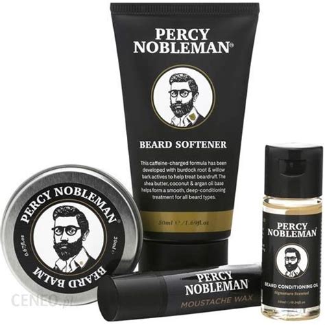 Zestaw kosmetyków dla mężczyzny Percy Nobleman Beard Survival Kit