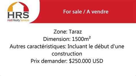 Haiti Land For Sale Taraz Youtube