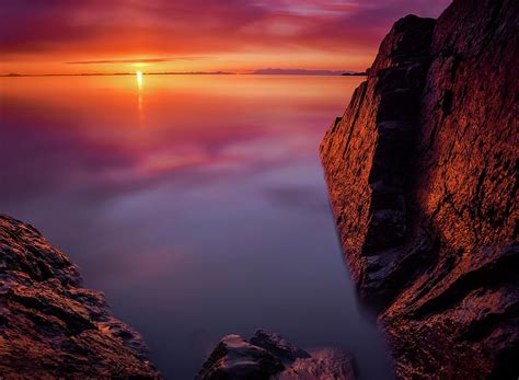 Scenic Sunset Along Turnagain Arm Photograph by Kevan Dee - Fine Art America