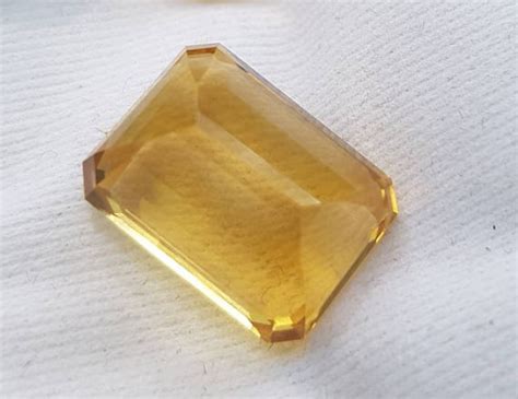 Madeira Citrine Mm Emerald Cut Ct By