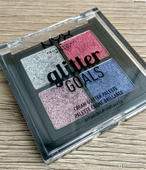 Глиттер NYX Professional Makeup Glitter Goals - «Любительницам яркого ...