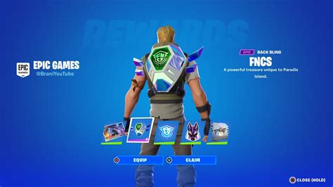 HOW TO GET FNCS DEFENDER BACK BLING IN FORTNITE YouTube