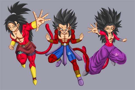 Cabba Ssj4 Super Saiyan 4 Cabba Kale Caulifla By Brandonkuhn24469 On Deviantart