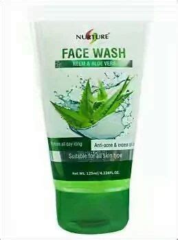 Nourish Nurture Neem And Aloevera Face Wash Ml Usage