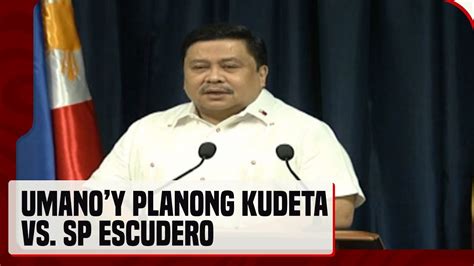 Sen Estrada Pinabulaanan Ang Umanoy Kudeta Sa Senado Youtube