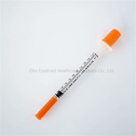 Disposable Insulin Syringe 1ml 0 5ml Insulin Syringe Ui 100 Insulin