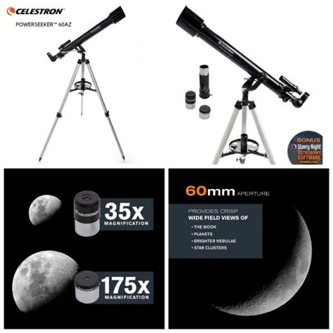 Jual Celestron Powerseeker Az Telescope Teleskop Bintang Astronomi