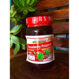 RS Mendoza Strawberry JAM~ Baguio's Best Buy~Baguio Strawberry Preserve ...