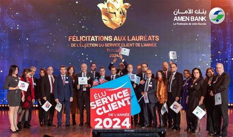 AMEN BANK Et Amen First Bank Remportent Le Prix Elu Service Client De