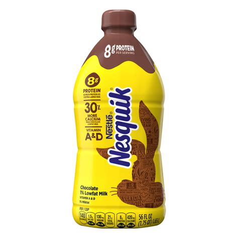 Nestle Quik Chocolate Milk Nutrition Facts | RealmInfo