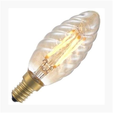 Spl Led Filament Ampoule Flamme Torsad E W E Dimmable Or