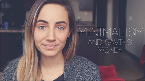 Less Is More Minimalism And Saving Money YouTube