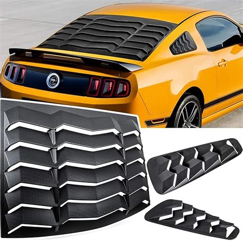 Amazon Rear Side Window Louvers For Ford Mustang 2005 2006 2007