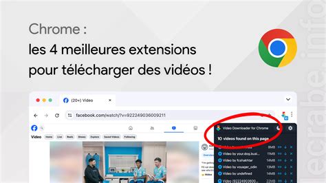 Extensions Chrome Pour T L Charger Des Vid Os Le Crabe Info