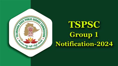 TSPSC Group 1 Notification గరప 1 నటఫకషన వడదల TSPSC