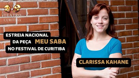 Clarissa Kahane estreia o monólogo MEU SABA no Festival de Teatro de