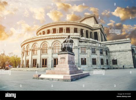 Yerevan State Opera And Ballet Theater Hi Res Stock Photography And