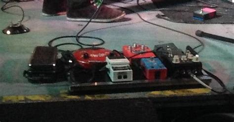 Reine Fiskes Dungen Live Pedal Board Rguitarpedals