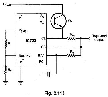 voltage high current regulator circuit diagram