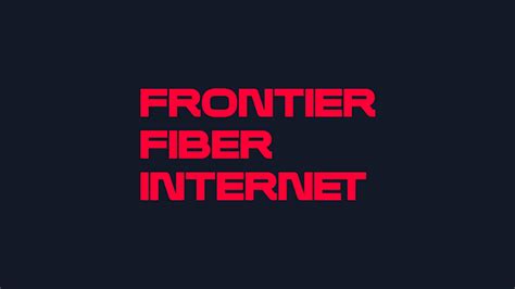 Why Fiber Internet Frontier Video Gallery