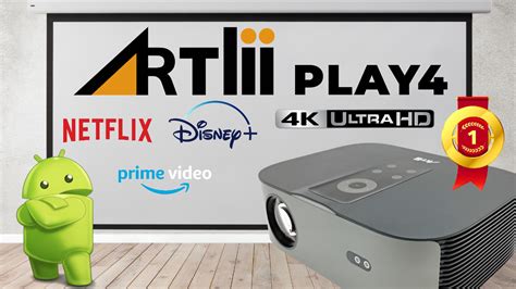 Artlii Play 4 Android 10 Projector Best For 2023 TV Box Stop