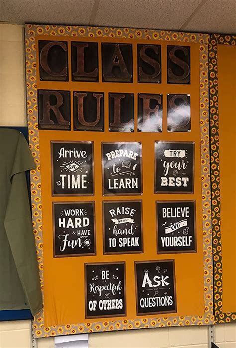 Classroom Rule Bulletin Boards Nylas Crafty Teaching