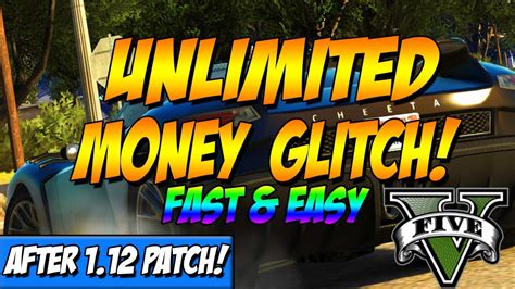 GTA 5 Fastest Unlimited Money Glitch After 1 12 Patch In GTA Online