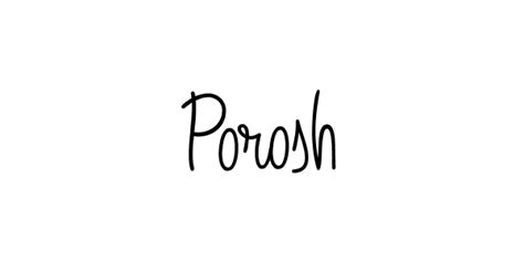 96 Porosh Name Signature Style Ideas Get Esignature