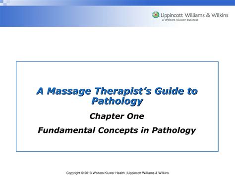 Ppt A Massage Therapist’s Guide To Pathology Powerpoint Presentation Id 8751904