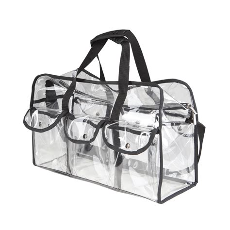 Transparent Makeup Bag With Pockets