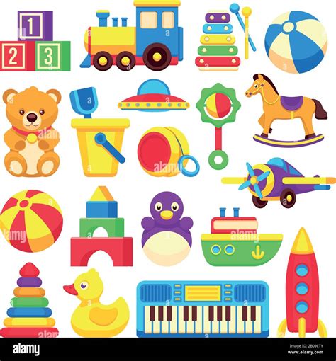 Cartoon Toys Vector