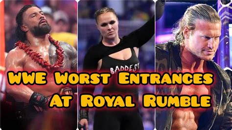 Wwe History Surprise Entrances Roman Reigns Worst