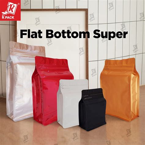 Flat Bottom Super Emas Wz Toko Kemasan Kita