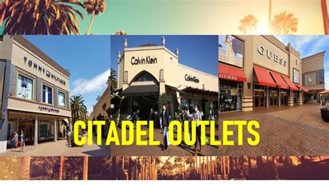 Citadel Outlets Los Angeles Youtube