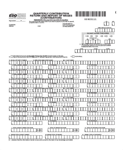 FREE 8+ Sample Payroll Tax Forms in PDF | Excel | MS Word