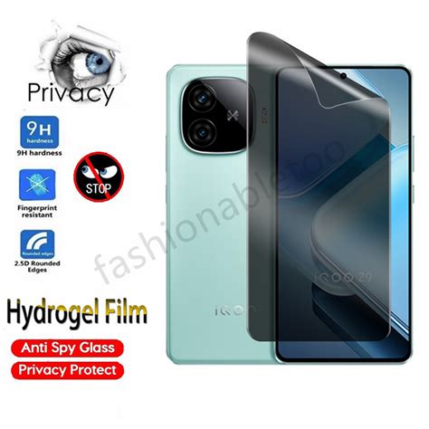 Anti Spy Hydrogel Film For Vivo Iqoo Z9 X Z9X Z9 Turbo Z9Turbo IqooZ9X